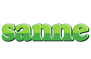 Sanne apple logo