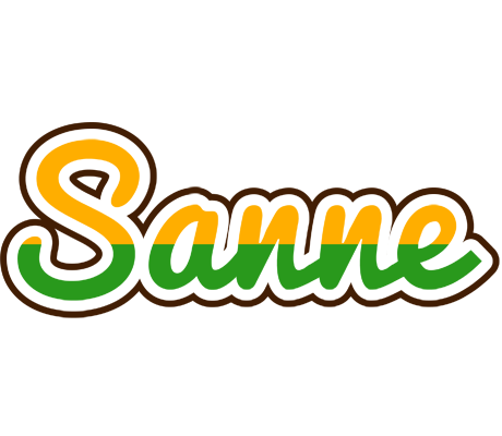 Sanne banana logo