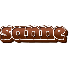 Sanne brownie logo