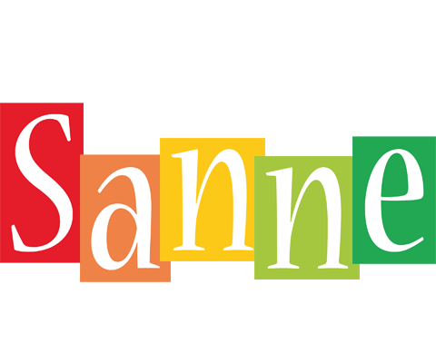 Sanne colors logo