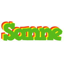 Sanne crocodile logo