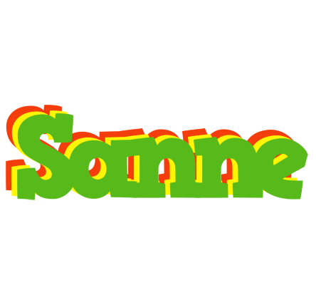 Sanne crocodile logo