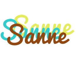 Sanne cupcake logo