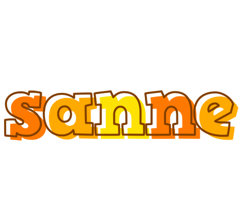 Sanne desert logo