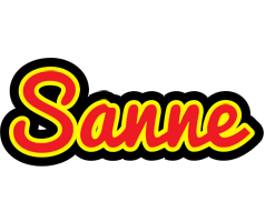 Sanne fireman logo