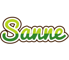 Sanne golfing logo