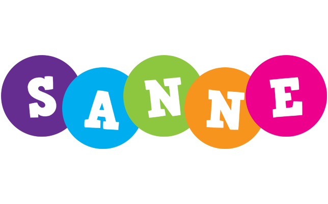 Sanne happy logo