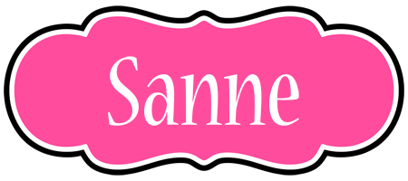 Sanne invitation logo