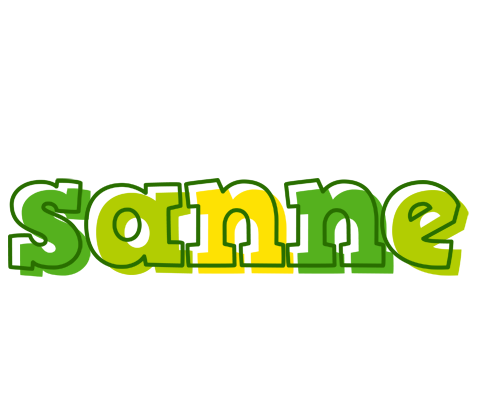 Sanne juice logo