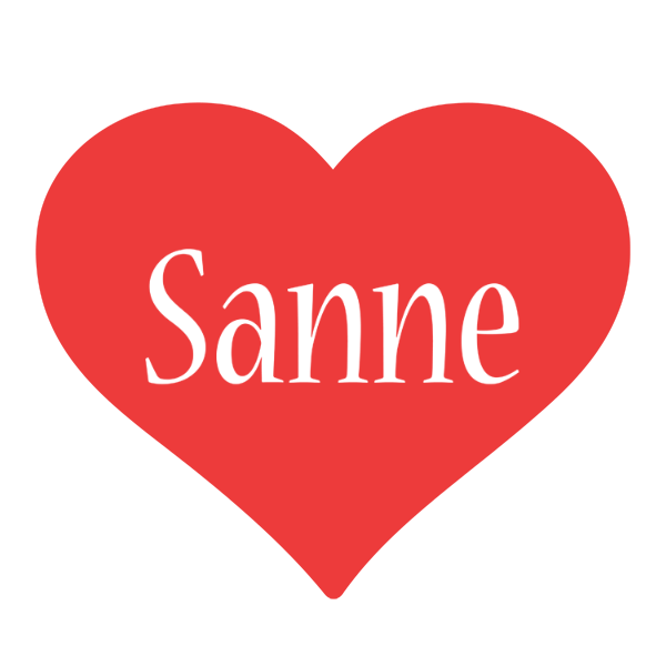 Sanne love logo