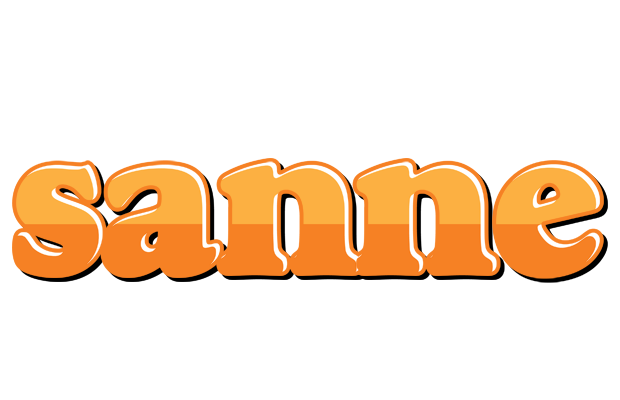 Sanne orange logo