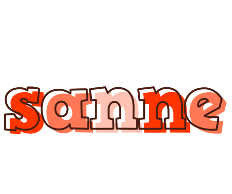 Sanne paint logo