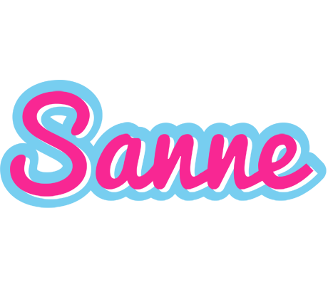 Sanne popstar logo