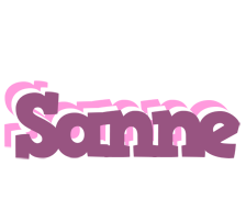 Sanne relaxing logo