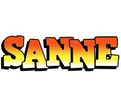 Sanne sunset logo