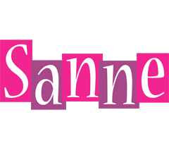 Sanne whine logo