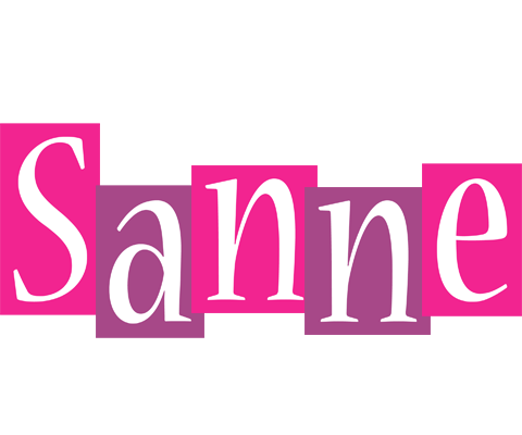 Sanne whine logo