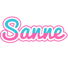 Sanne woman logo