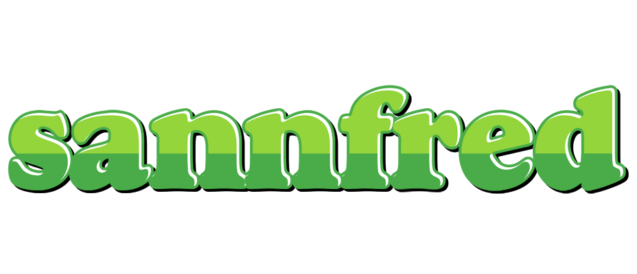 Sannfred apple logo