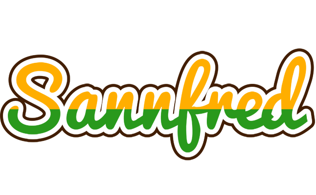 Sannfred banana logo