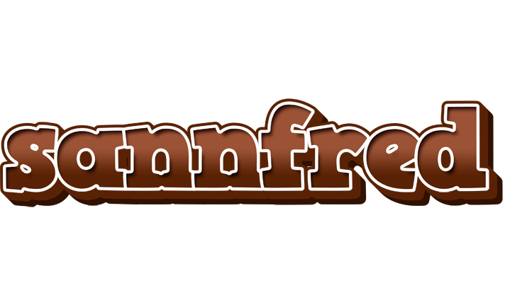 Sannfred brownie logo