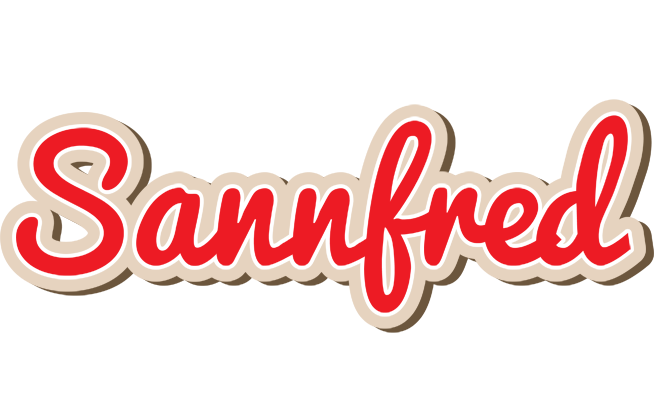 Sannfred chocolate logo