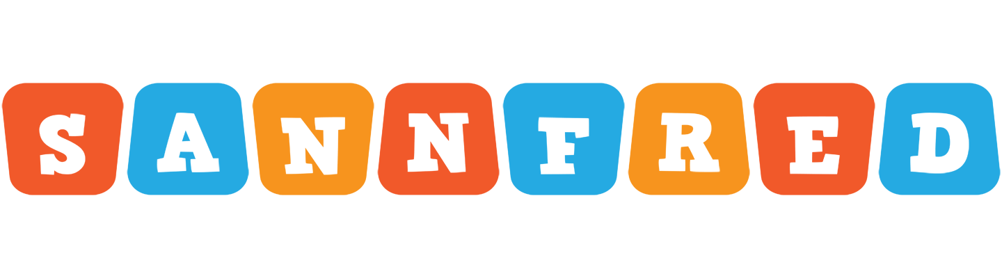 Sannfred comics logo