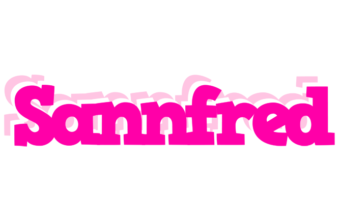 Sannfred dancing logo