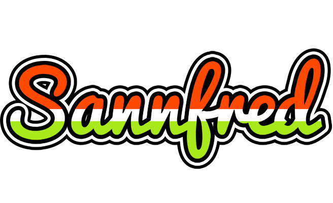 Sannfred exotic logo