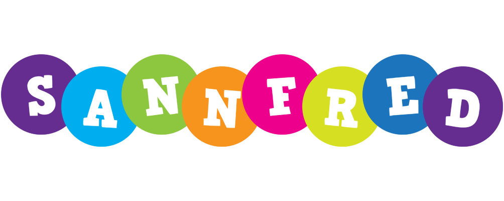 Sannfred happy logo