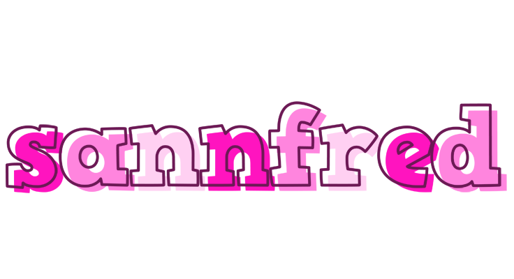 Sannfred hello logo