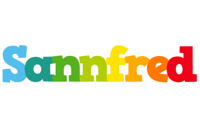 Sannfred rainbows logo