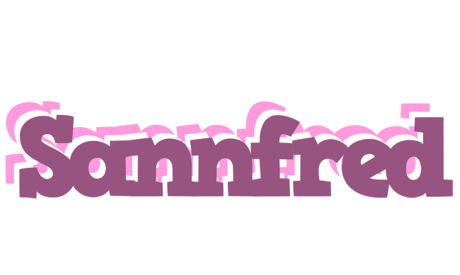 Sannfred relaxing logo