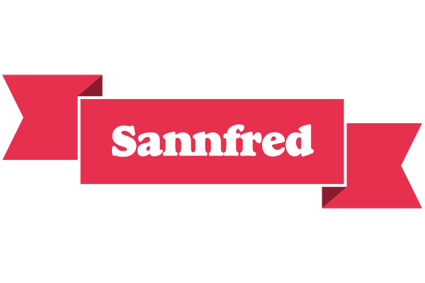 Sannfred sale logo