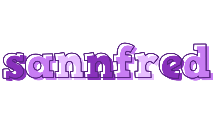 Sannfred sensual logo
