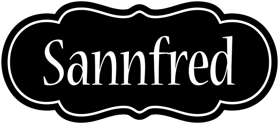 Sannfred welcome logo