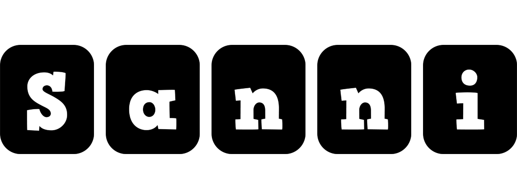 Sanni box logo