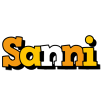 Sanni cartoon logo