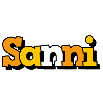 Sanni cartoon logo
