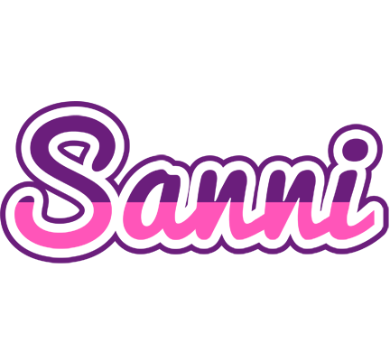Sanni cheerful logo