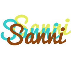 Sanni cupcake logo