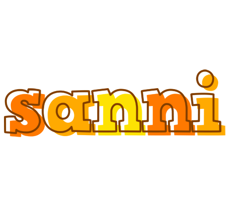 Sanni desert logo