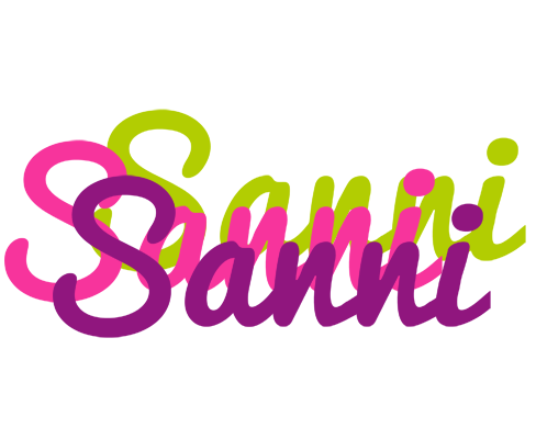 Sanni flowers logo