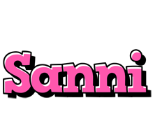 Sanni girlish logo