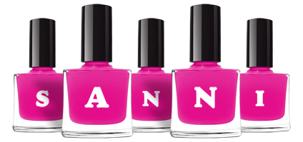 Sanni nails logo