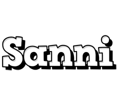 Sanni snowing logo