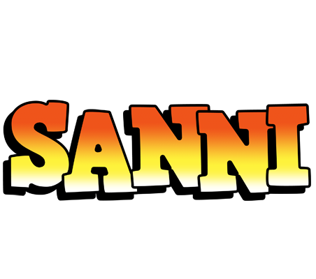 Sanni sunset logo