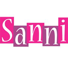 Sanni whine logo