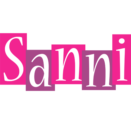 Sanni whine logo