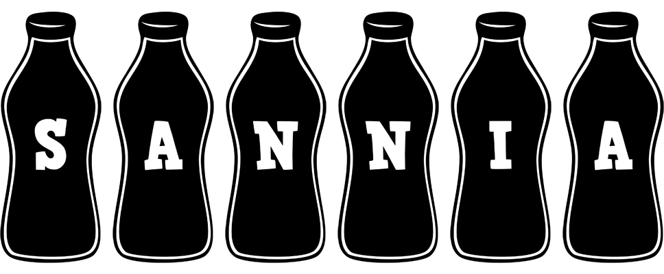 Sannia bottle logo